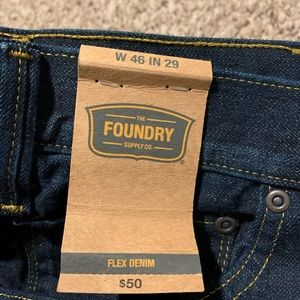 Men’s jeans Founddry Flex Denim, Relaxed Straight